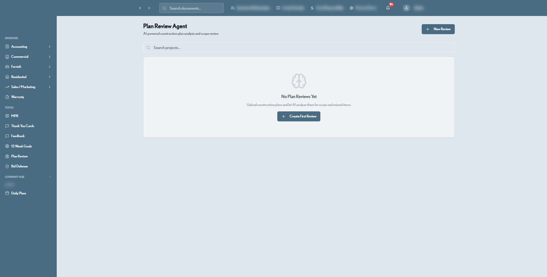 ConstructionOS AI Plan Review Agent